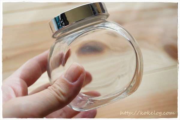 苔テラリウムに使うガラス瓶